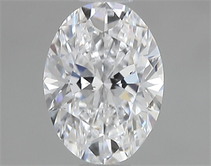 Picture of Natural Diamond 0.70 Carats, Oval with  Cut, D Color, SI2 Clarity and Certified by GIA