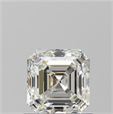 Diamante Natural 1.01 quilates, Asscher , Color J, claridad VVS2 y certificado GIA