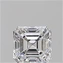 Natural Diamond 1.01 Carats, Asscher with  Cut, D Color, VS1 Clarity and Certified by GIA