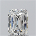 Diamante Natural 1.01 quilates, Radiante , Color G, claridad VVS2 y certificado GIA