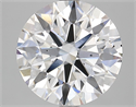 Lab Grown Diamond 4.18 Carats, Round with Ideal Cut, E Color, SI1 Clarity and Certified by IGI