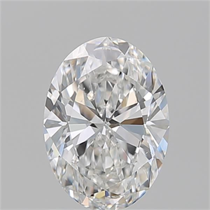 Picture of Natural Diamond 1.01 Carats, Oval with  Cut, E Color, VS2 Clarity and Certified by GIA