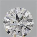 Diamante Natural 0.81 quilates, Redondo , Color D, claridad VVS1 y certificado GIA