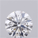 Del inventario de diamantes de laboratorio, 0.74 quilates, Redondo , Color D, claridad VVS2 y certificado IGI