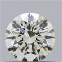 Diamante Natural 0.51 quilates, Redondo , Color M, claridad VS1 y certificado GIA