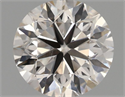 Natural Diamond 0.80 Carats, Round with Very Good Cut, J Color, VVS1 Clarity and Certified by IGI