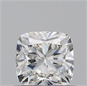 Diamante Natural 0.61 quilates, Del cojín , Color H, claridad VVS2 y certificado GIA