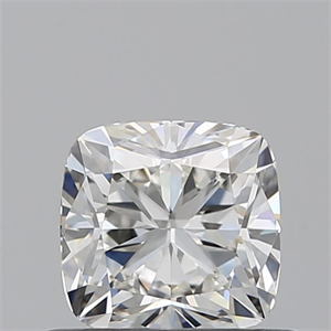 Picture of Natural Diamond 0.61 Carats, Cushion with  Cut, H Color, VVS2 Clarity and Certified by GIA