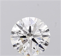 Lab Grown Diamond 1.56 Carats, Round with Ideal Cut, E Color, VVS2 Clarity and Certified by IGI