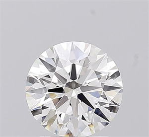 Picture of Lab Grown Diamond 1.56 Carats, Round with Ideal Cut, E Color, VVS2 Clarity and Certified by IGI