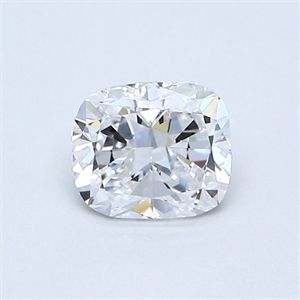 Picture of Natural Diamond 0.51 Carats, Cushion with  Cut, D Color, SI1 Clarity and Certified by GIA