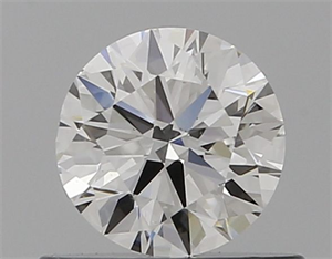 Foto Diamante Natural 0.50 quilates, Redondo , Color F, claridad VS2 y certificado GIA de