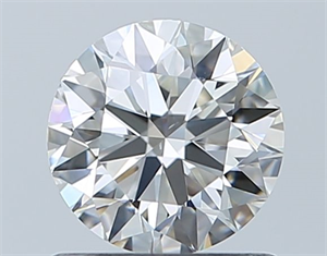 Picture of Natural Diamond 0.80 Carats, Round with Excellent Cut, I Color, VS2 Clarity and Certified by GIA