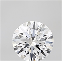 Del inventario de diamantes de laboratorio, 1.08 quilates, Redondo , Color D, claridad VVS2 y certificado IGI