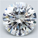 Diamante Natural 5.43 quilates, Redondo , Color E, claridad VS2 y certificado GIA