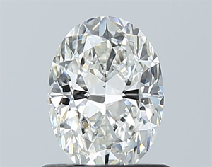 Picture of Natural Diamond 0.90 Carats, Oval with  Cut, F Color, VS1 Clarity and Certified by GIA