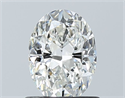 Diamante Natural 0.90 quilates, Ovalado , Color F, claridad VS1 y certificado GIA