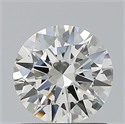 Natural Diamond 0.81 Carats, Round with Excellent Cut, K Color, SI2 Clarity and Certified by GIA