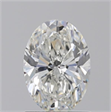 Natural Diamond 1.20 Carats, Oval with  Cut, G Color, VS1 Clarity and Certified by GIA