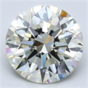 Diamante Natural 3.51 quilates, Redondo , Color M, claridad VVS1 y certificado GIA