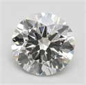 Del inventario de diamantes de laboratorio, 2.62 quilates, Redondo , Color I, claridad SI1 y certificado IGI