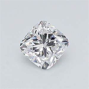 Picture of Natural Diamond 0.40 Carats, Cushion with  Cut, D Color, SI1 Clarity and Certified by GIA