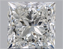 Diamante Natural 1.00 quilates, Princesa , Color H, claridad VS1 y certificado GIA