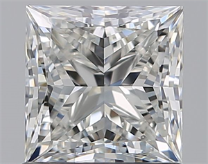 Foto Diamante Natural 1.00 quilates, Princesa , Color H, claridad VS1 y certificado GIA de