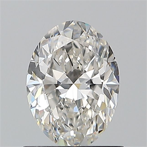 Picture of Natural Diamond 0.90 Carats, Oval with  Cut, H Color, VS2 Clarity and Certified by GIA