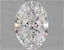 Diamante Natural 1.01 quilates, Ovalado , Color D, claridad SI1 y certificado GIA