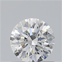 Diamante Natural 0.75 quilates, Redondo , Color E, claridad VS2 y certificado GIA