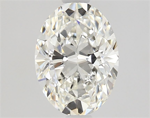 Picture of Natural Diamond 0.93 Carats, Oval with  Cut, H Color, VS2 Clarity and Certified by GIA