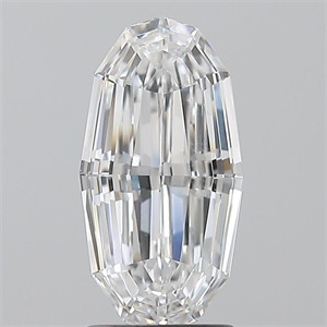 Picture of Natural Diamond 2.01 Carats, Oval with  Cut, D Color, VS2 Clarity and Certified by GIA