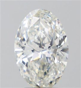 Foto Diamante Natural 3.05 quilates, Ovalado , Color I, claridad SI1 y certificado GIA de