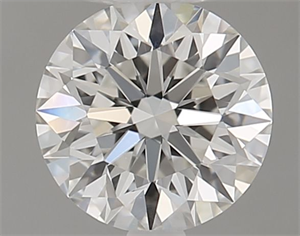 Picture of Natural Diamond 0.45 Carats, Round with Excellent Cut, G Color, VVS2 Clarity and Certified by GIA