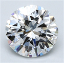 Diamante Natural 2.86 quilates, Redondo , Color F, claridad VS1 y certificado GIA