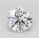 Del inventario de diamantes de laboratorio, 1.00 quilates, Redondo , Color D, claridad VVS2 y certificado IGI