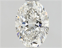 Natural Diamond 0.72 Carats, Oval with  Cut, G Color, VS1 Clarity and Certified by GIA