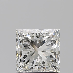 Picture of Natural Diamond 1.50 Carats, Princess with  Cut, J Color, VS2 Clarity and Certified by GIA