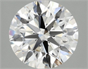 Del inventario de diamantes de laboratorio, 2.36 quilates, Redondo , Color E, claridad VVS2 y certificado IGI