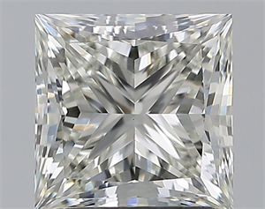 Picture of Natural Diamond 1.83 Carats, Princess with  Cut, J Color, VS2 Clarity and Certified by GIA