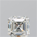 Diamante Natural 1.01 quilates, Asscher , Color I, claridad SI1 y certificado GIA