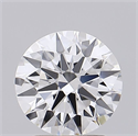 Del inventario de diamantes de laboratorio, 2.03 quilates, Redondo , Color D, claridad VVS1 y certificado IGI