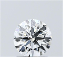 Lab Grown Diamond 1.26 Carats, Round with Ideal Cut, E Color, VVS2 Clarity and Certified by IGI