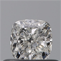 Diamante Natural 0.40 quilates, Del cojín , Color F, claridad VVS1 y certificado GIA