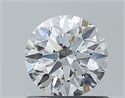 Diamante Natural 0.70 quilates, Redondo , Color F, claridad SI1 y certificado GIA