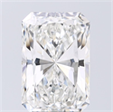 Diamante Natural 3.52 quilates, Radiante , Color H, claridad VS2 y certificado GIA