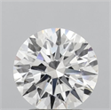 Lab Grown Diamond 1.93 Carats, Round with Ideal Cut, F Color, VVS2 Clarity and Certified by IGI