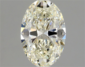 Picture of Natural Diamond 1.01 Carats, Oval with  Cut, L Color, VVS2 Clarity and Certified by GIA