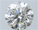 Natural Diamond 1.00 Carats, Round with Excellent Cut, K Color, VS2 Clarity and Certified by GIA